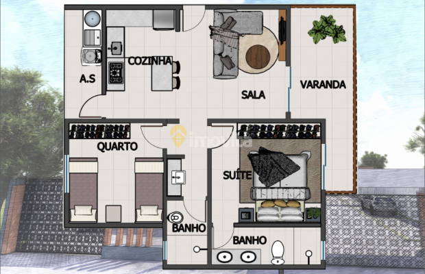 Foto ﾹ8 Apartamento Venda em Bahia, Porto Seguro, Praia do Mutá