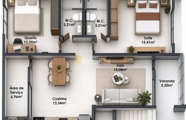 Foto ﾹ6 Apartamento Venda em Bahia, Porto Seguro, Taperapuan
