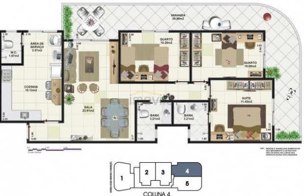 Foto ﾹ13 Apartamento Venda em Rio de Janeiro, Cabo Frio (RJ), Passagem